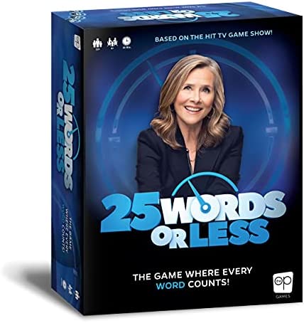25 Words or Less | Fast-Paced Word Game | Friends & Family Board Game | Based on Popular TV Game Show with Meredith Vieira
