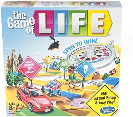 Hasbro Gaming The Game of Life Board Game Ages 8 & Up (Amazon Exclusive)