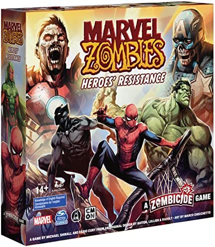 Marvel Zombies: Heroes’ Resistance, A Zombicide Game for Family Game Night, Marvel Comics Strategy Board Game, for Adults and Teens Ages 14 and Up