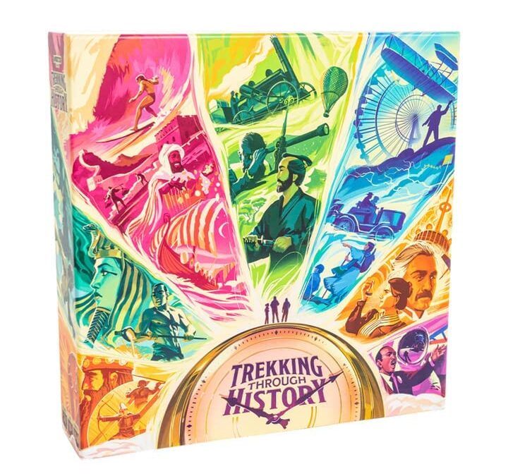 Trekking Through History Board Game - The Family-Friendly Strategic Time Travel Game | A Journey Through Humanity's Most Incredible Moments | Perfect for Family Game Night | Ages 10+