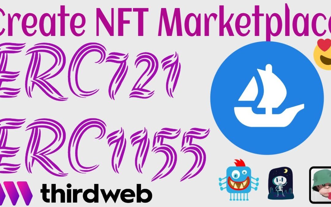 How to create your own #NFT Marketplace & #ERC721 & #ERC115 Token Contract ! Using @thirdweb  #Web3